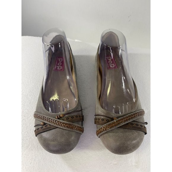 PoP womens Gazer size 11 M Memory Foam grey slip on casual comfort - Picture 15 of 16